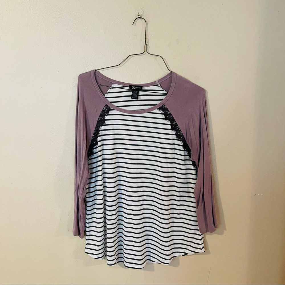 Striped Knit Top